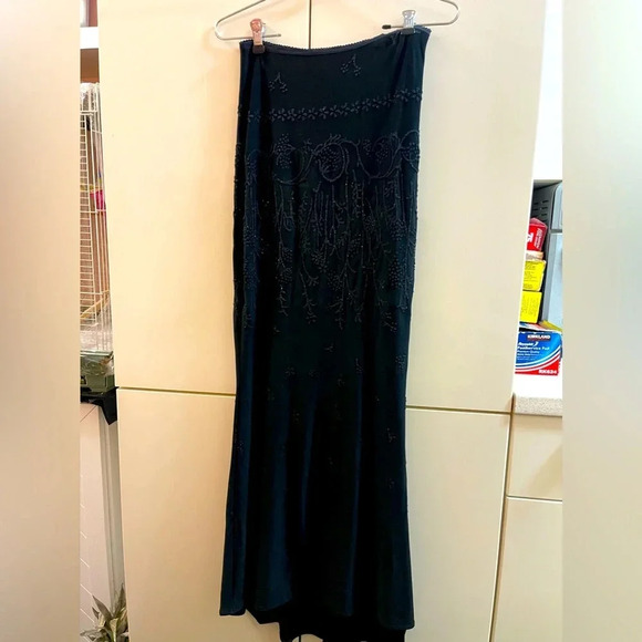 SIMPLY VERA WANG Midi Dress Size L Floral - Picture 1 of 8